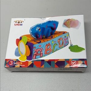 Colorful ABC Tissue Box Toy